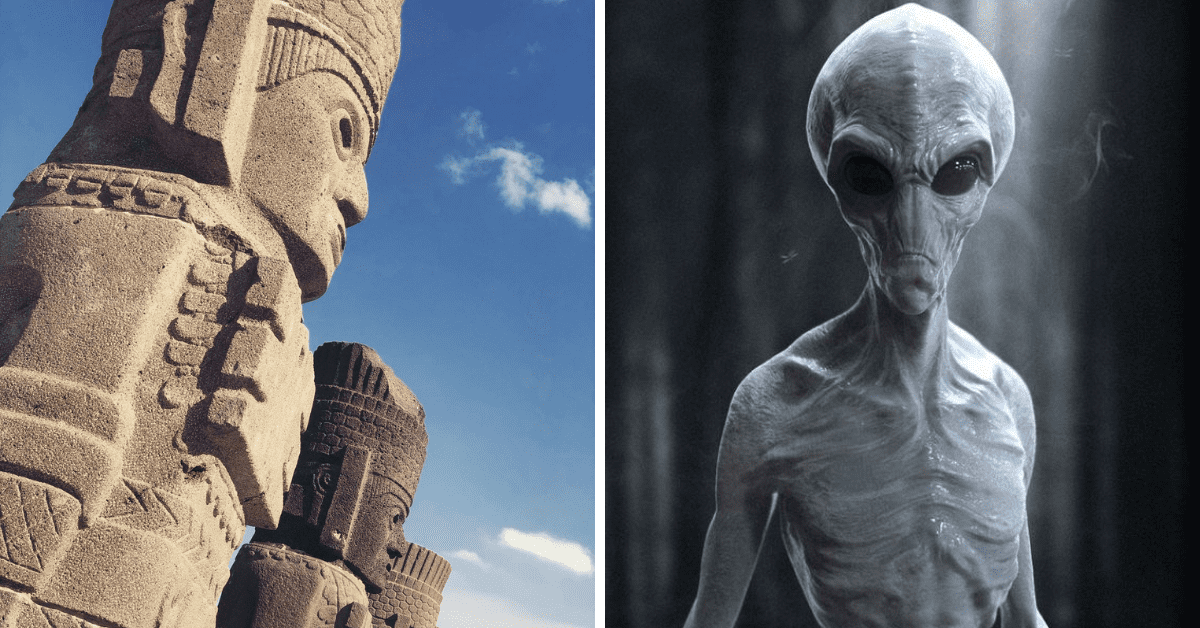 Los Atlantes De Tula Figuras De Seres Extraterrestres 